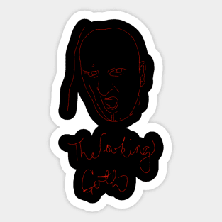 The Cooking Goth Sticker